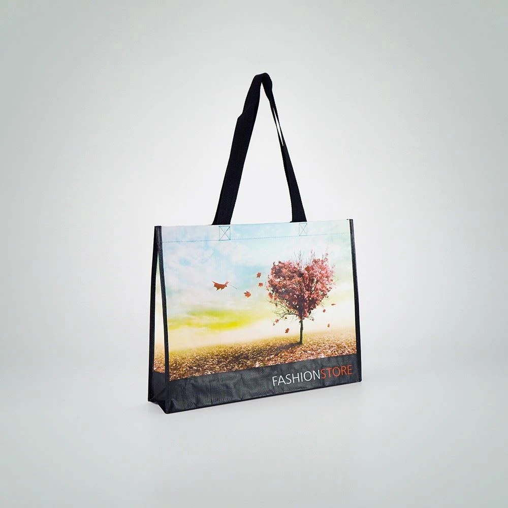 High quality pp woven foldable shopper bag