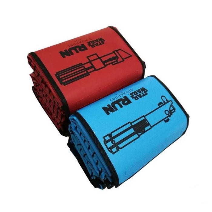CMYK Printing PP austs saliekamais pludmales paklājs